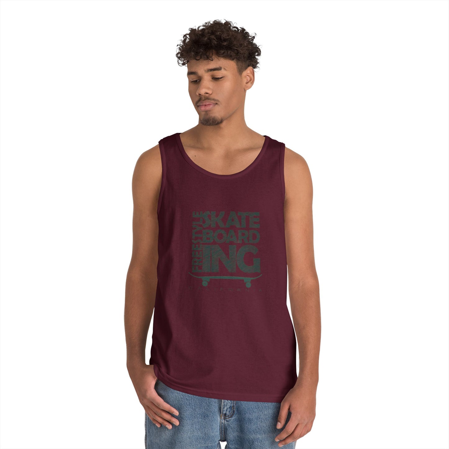 Freestyle Skateboarding Tank Top for Summer Adventures