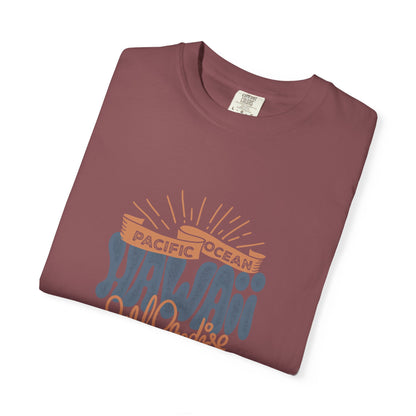 Hawaii Graphic Men's  T-Shirt - Pacific Ocean Surf Vibes