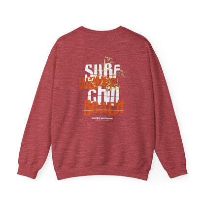 Funny Christmas Santa Crewneck Sweatshirt | Holiday Cheer | Men's