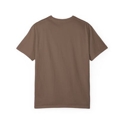 Courage Graphic Tee - Men's Garment-Dyed T-Shirt, Inspirational Shirt, Casual Wear, Gift for Friends, Motivational Apparel