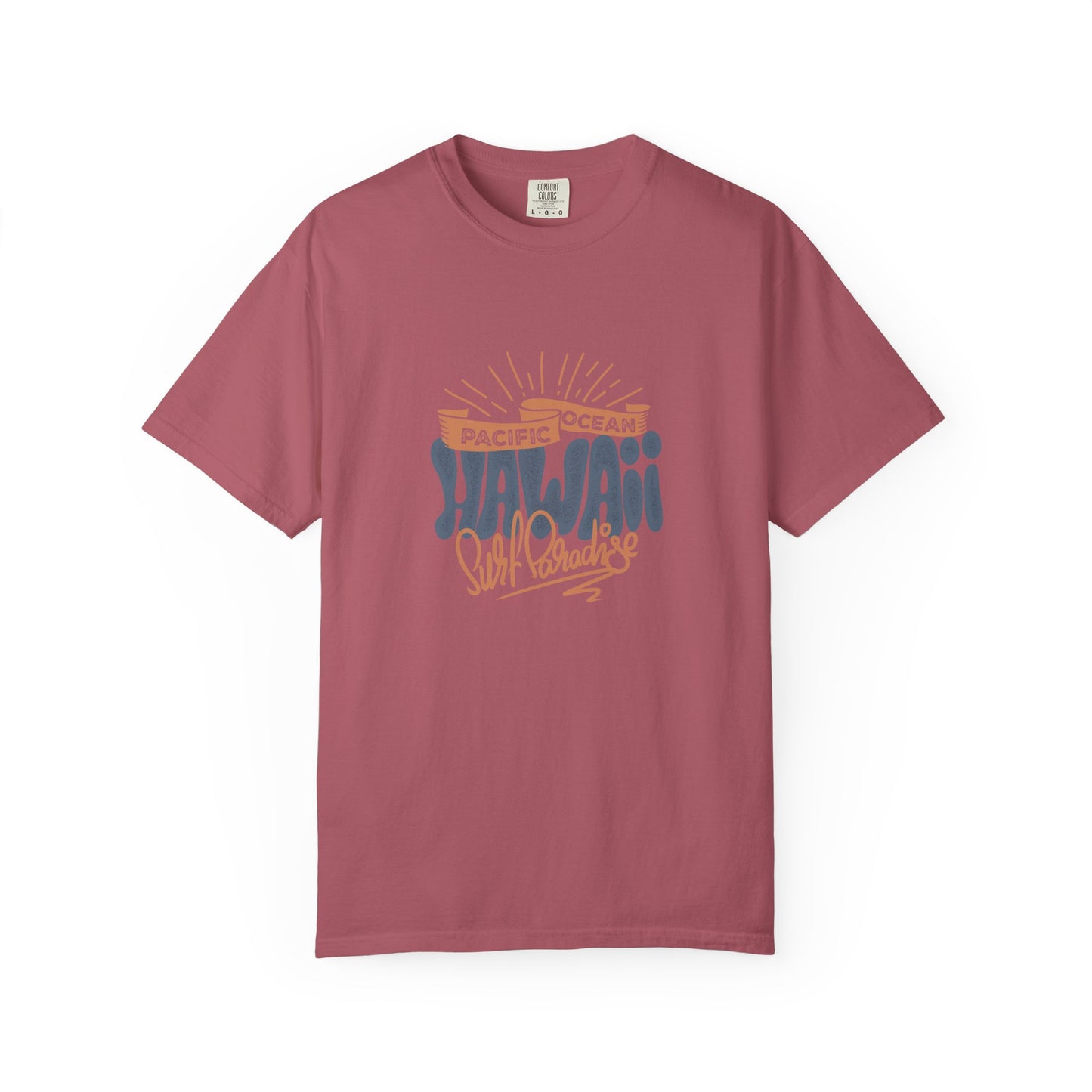 Hawaii Graphic Men's  T-Shirt - Pacific Ocean Surf Vibes