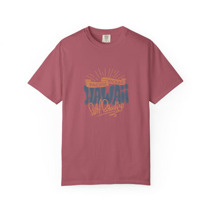Hawaii Graphic Men's  T-Shirt - Pacific Ocean Surf Vibes