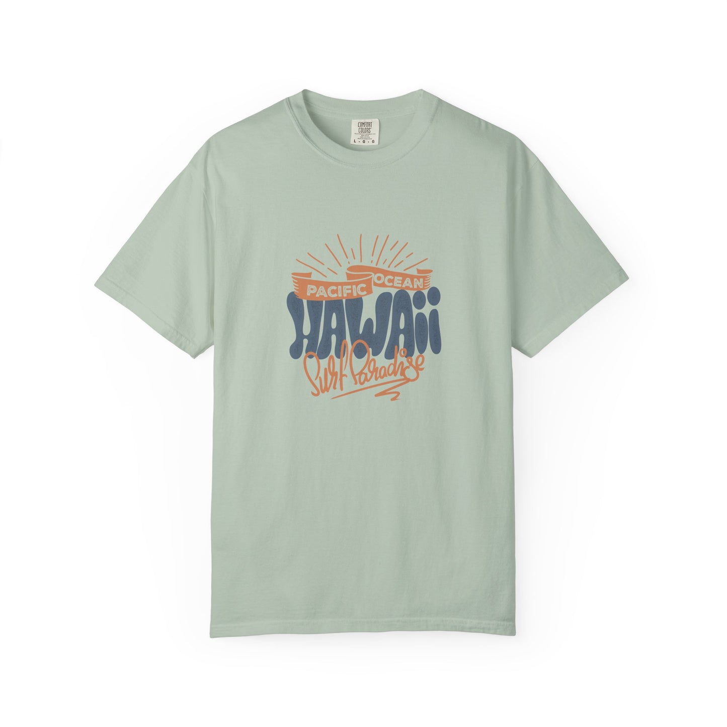 Hawaii Graphic Men's  T-Shirt - Pacific Ocean Surf Vibes