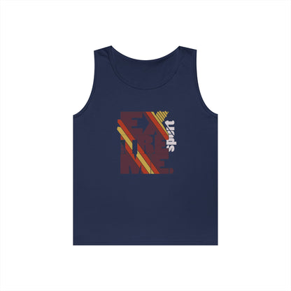 Extreme Vibe Men's Heavy Cotton Tank Top - Perfect for Summer Adventures