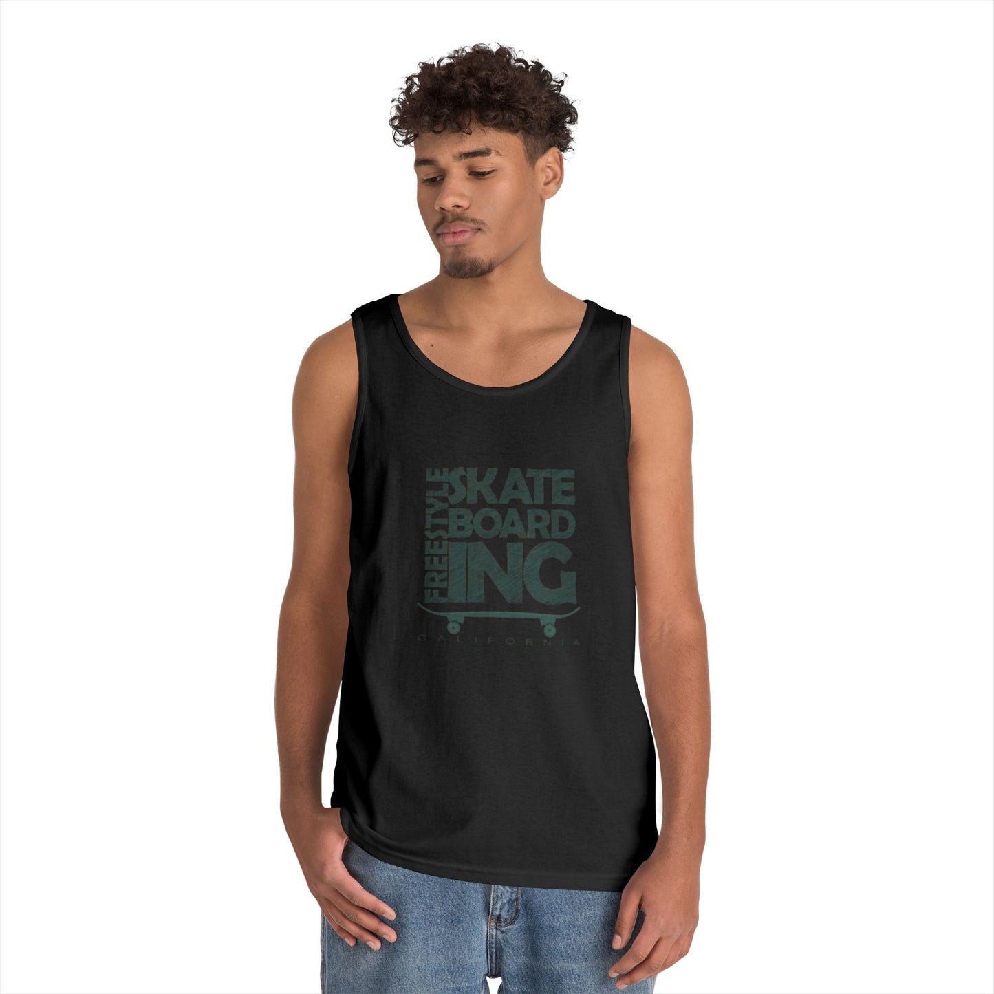 Freestyle Skateboarding Tank Top for Summer Adventures