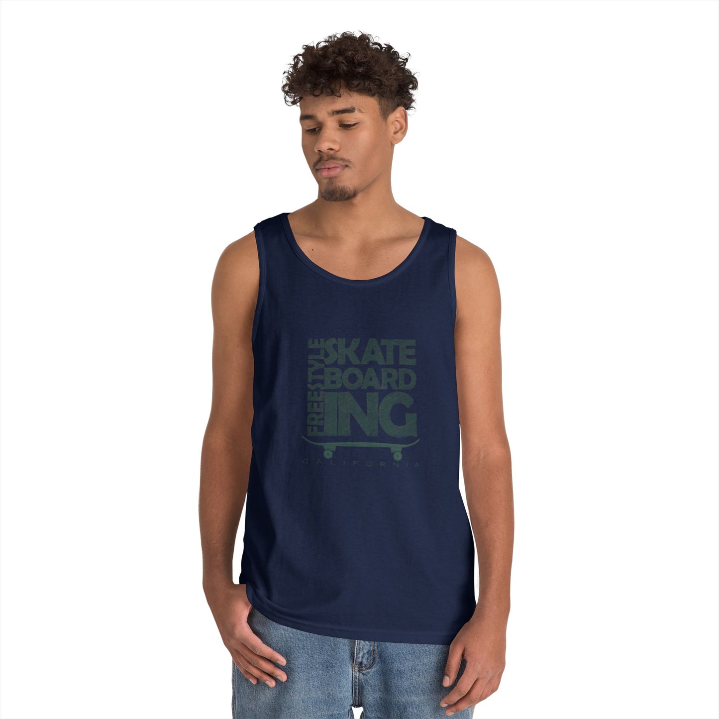 Freestyle Skateboarding Tank Top for Summer Adventures