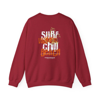 Funny Christmas Santa Crewneck Sweatshirt | Holiday Cheer | Men's
