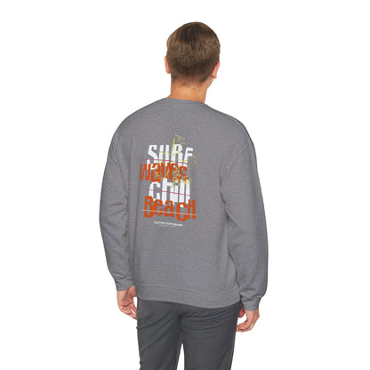 Funny Christmas Santa Crewneck Sweatshirt | Holiday Cheer | Men's