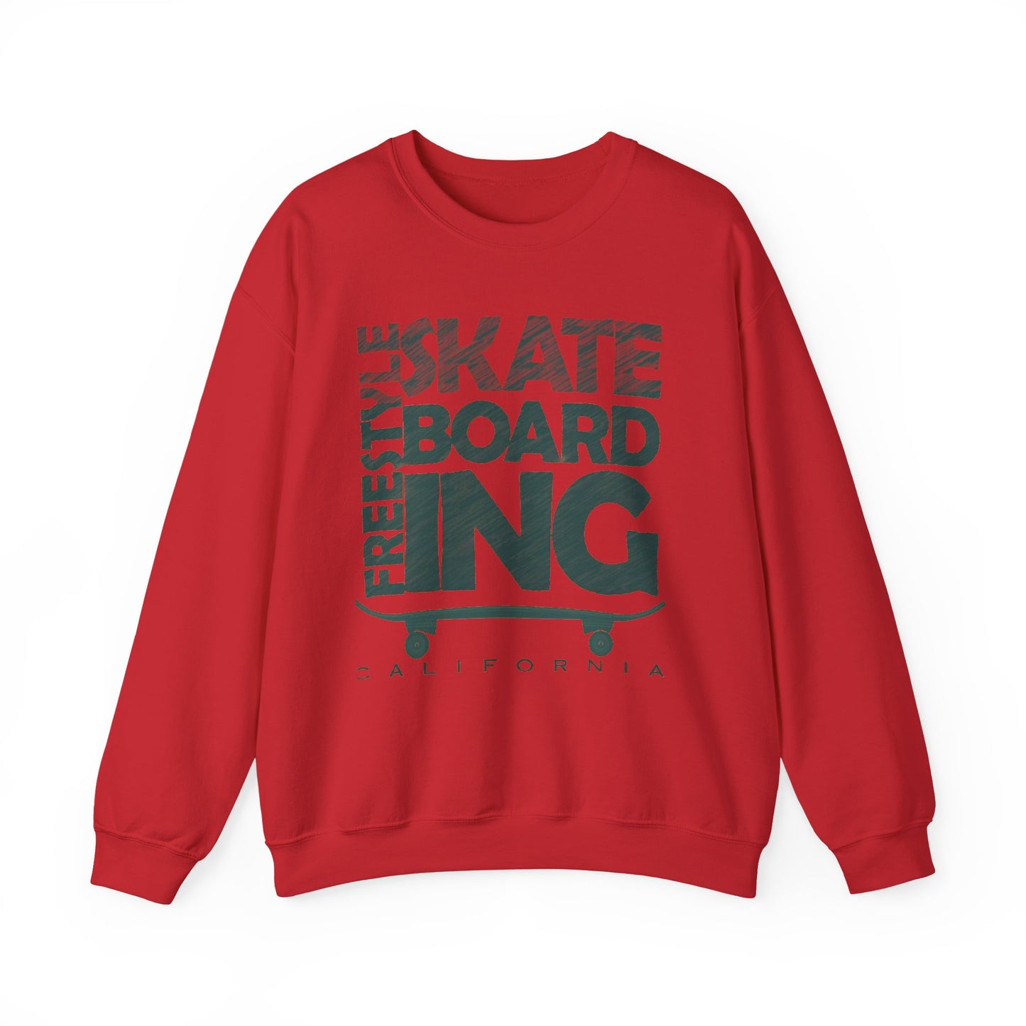 Skateboarding Crewneck Sweatshirt - Men's Heavy Blend™