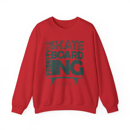 Skateboarding Crewneck Sweatshirt - Men's Heavy Blend™