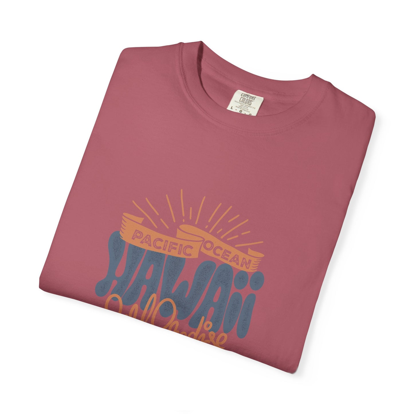 Hawaii Graphic Men's  T-Shirt - Pacific Ocean Surf Vibes