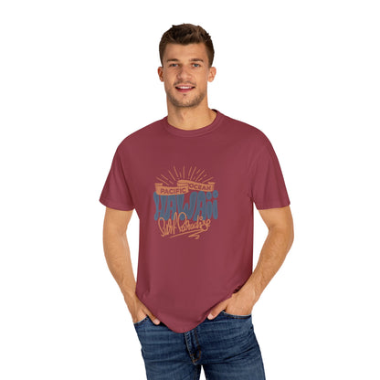 Hawaii Graphic Men's  T-Shirt - Pacific Ocean Surf Vibes
