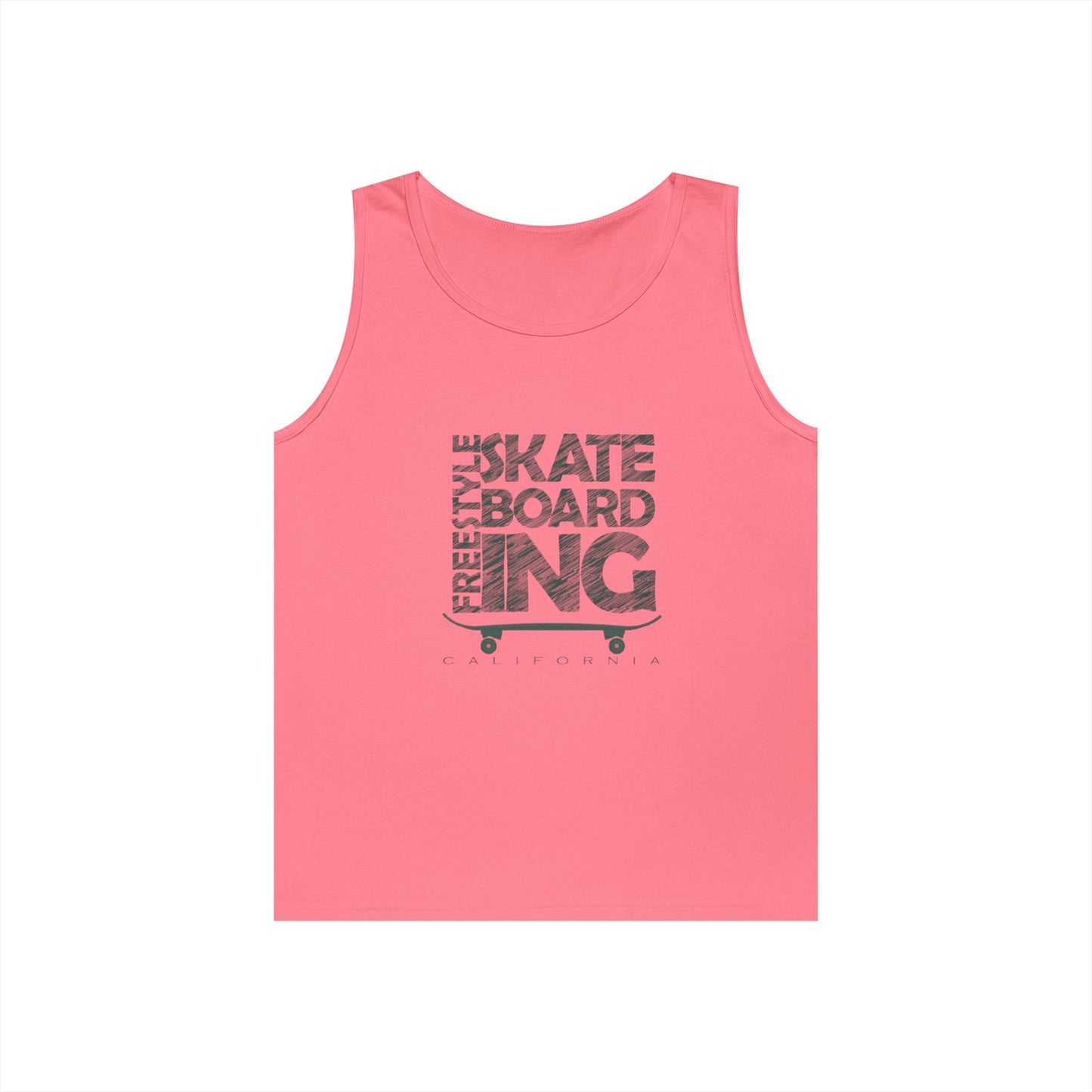 Freestyle Skateboarding Tank Top for Summer Adventures
