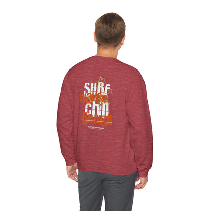 Funny Christmas Santa Crewneck Sweatshirt | Holiday Cheer | Men's