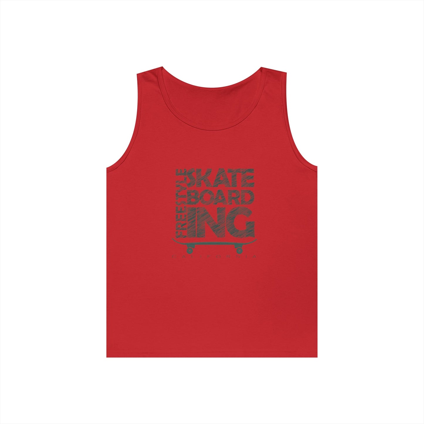 Freestyle Skateboarding Tank Top for Summer Adventures