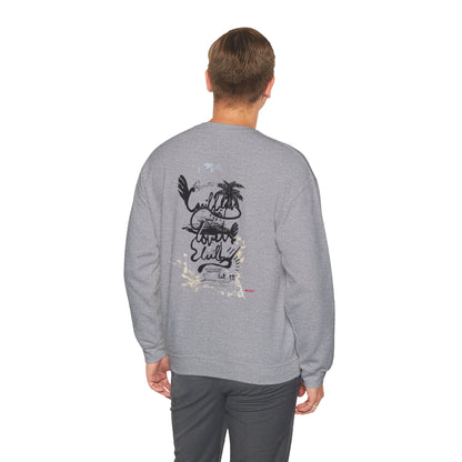Pirate Themed Crewneck Sweatshirt, Cozy Men's Sweatshirt, Halloween Apparel, Gift for Sailors, Casual Streetwear