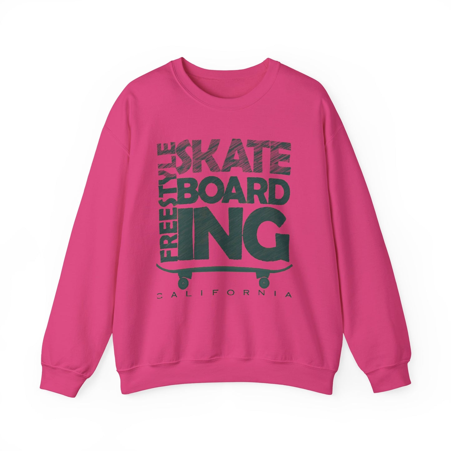 Skateboarding Crewneck Sweatshirt - Men's Heavy Blend™