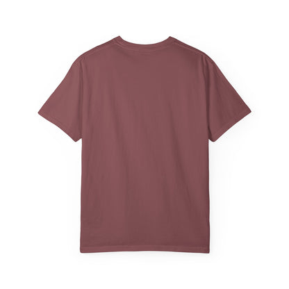 Courage Graphic Tee - Men's Garment-Dyed T-Shirt, Inspirational Shirt, Casual Wear, Gift for Friends, Motivational Apparel